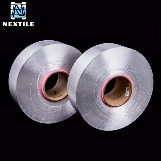 흰색 고탄성 폴리에스테르 PBT 필라멘트사 22/9